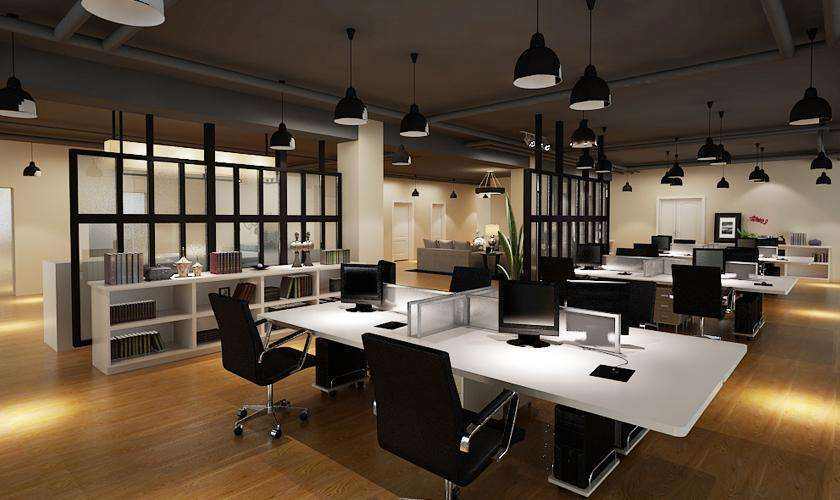 办公装潢_办公室工业风格装修可以选择哪些建材