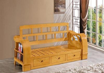 沙发两用床实木（木制沙发两用床）