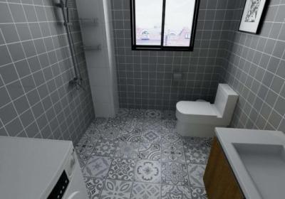 厕所地面瓷砖（卫生间地面瓷砖怎么贴）